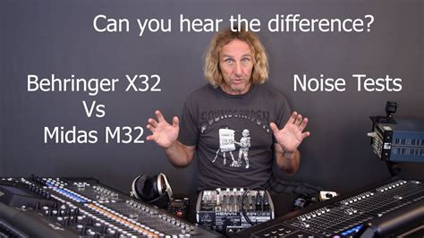 Midas M32 Vs Behringer X32 Sonic Differences (Public) .